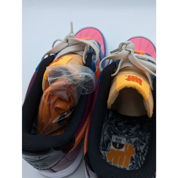 Nike Undefeated x Air Force 1 Low Total orange Men's 8 - Picture 5 of 11